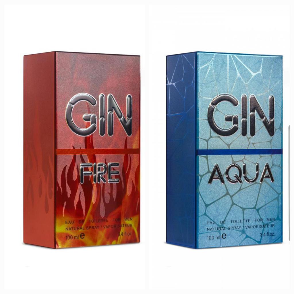 FIRE GIN Parfum Men's Eau De Toilette GIN Fire, 100 Ml