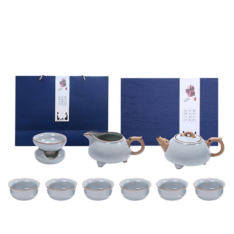 

Bafangli Sapphire Blue Ceramic Tea Set