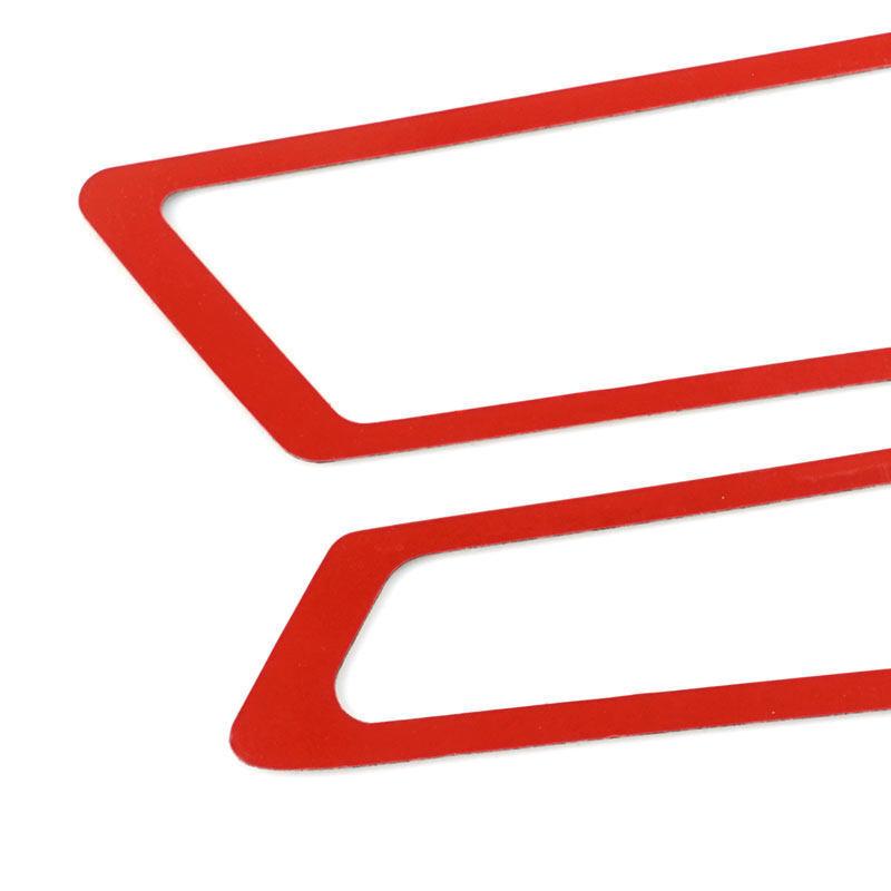 Voor Mercedes Benz G Klasse W463 2007-2018 Zacht Koolstofvezel Auto Styling Spatbord Flow Outlet Zijdelingse Luchtinlaten Decoratieve Sticker