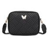 Casual Fashion Quilted Embroidered Commuter Messenger Bag Small Ladies Shoulder Bag Bag