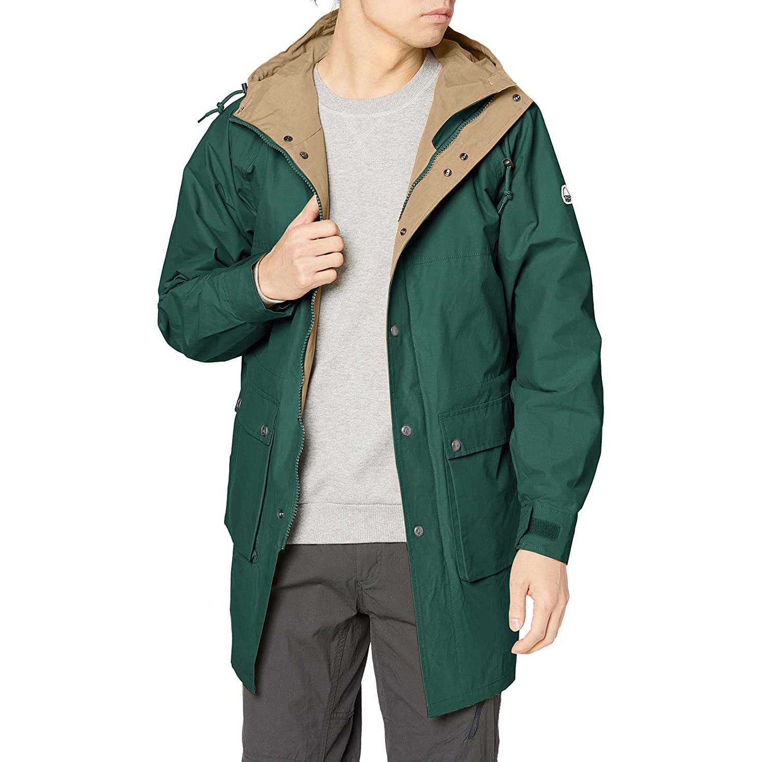 

Куртка длинная Rokuyon Cross Mountain Parka Outerwear 20936502 Moss Green 2 L [Sierra Designs] 60/40 осень/зима мужская