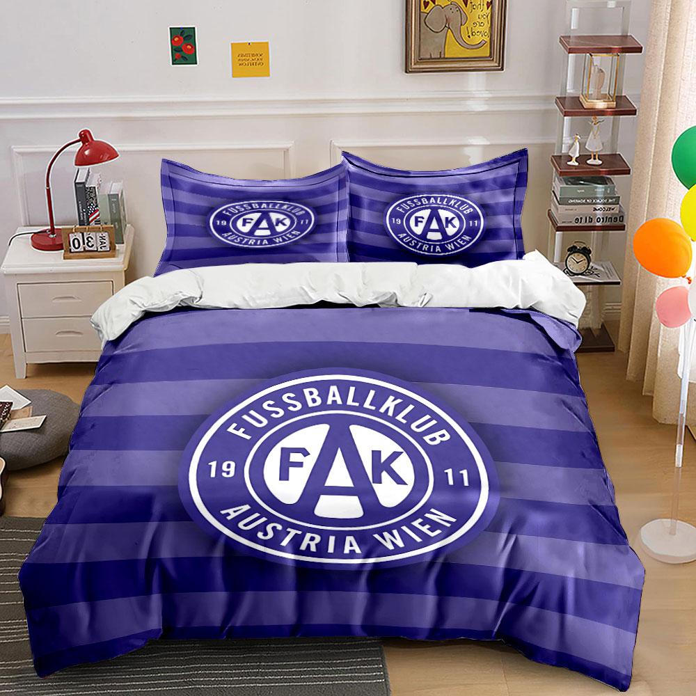 Striped Austria Wien Bedding Set Bedding Duvet Cover Set Duvet Cover Pillowcases (1 * Duvet Cover 2 * Pillowcases, without duvet insert)