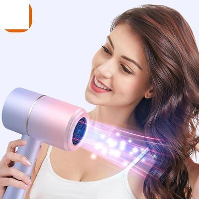 Fast Dry Ionic Blow Dryer Low Noise Lightweight Hair Dryer