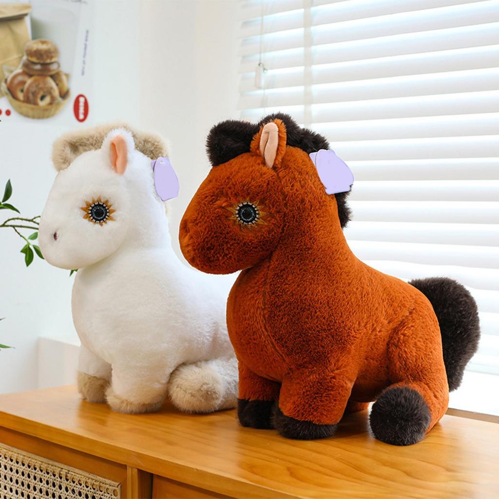 Cute Floating Star Plush Toy Doll Sitting Posture Jun Year Of Horse Year Of Destiny Gift For Boys And Girls