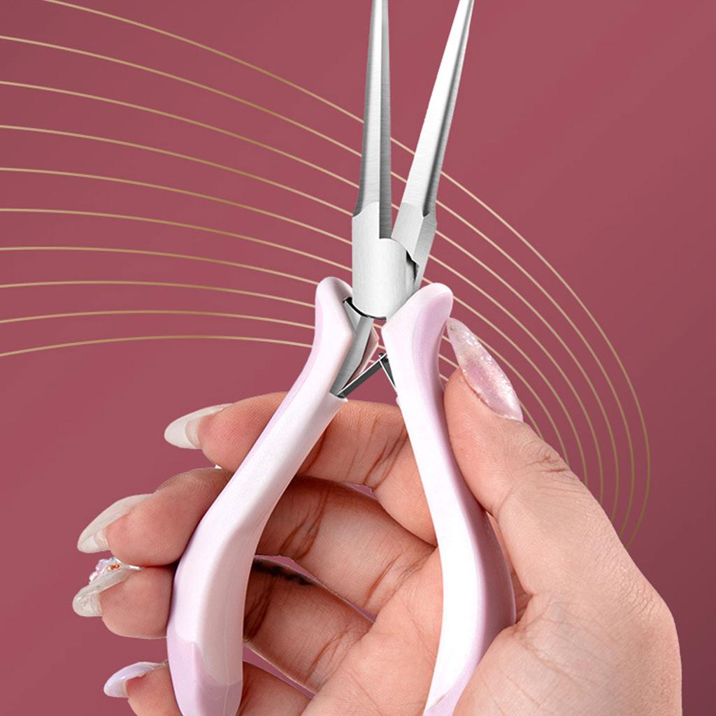 Professional Acrylic UV Gel Nail Sculpting Shaping Pliers Stainless Steel C Curve Manicure Tools for Nail Art