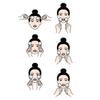 2pcs/set Sunlight Repair Facial Massage Globes Narrow Pores Face Cryo Ice Globes  Cooling SPA