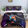 2025 Fashion Basketball Star A-LeBron J-James Printing Bedding Set Duvet Cover Comforter Bed  Youth Kids Girl Boys Birthday Gift