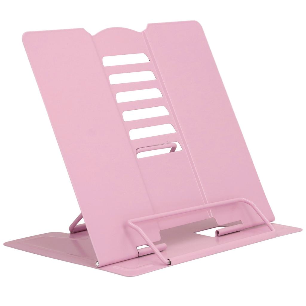Book Holder Ergonomic Design Prevent Myopia Adjustable Angle Stable Firm Foldable Book Stand for