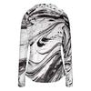 Sudadera Ligera con Cremallera para Mujer con Capucha y Bolsillos Manga Larga Chaqueta de Protección Solar Estampado Tie-Dye Ropa Exterior Informal