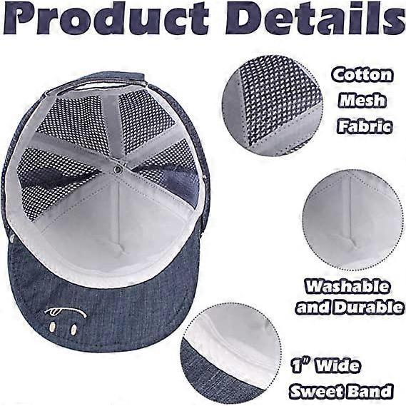 Dww-Marin-Polka Coton Bb Casquette 12  24 Mois Pour Fille Garon Enfant Chapeau De Soleil Casquette De Rglable Printemps T Automne