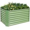 Adjustable Modular Galvanized Steel Raised Garden Bed for Vegetables and Fruits