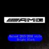 AMG Logo Auto Heck Kofferraum Auto Emblem Aufkleber Zubehör Für Mercedes Benz Brabus Smart Maybach W204 GLC CLA W205 W203 W206 W108