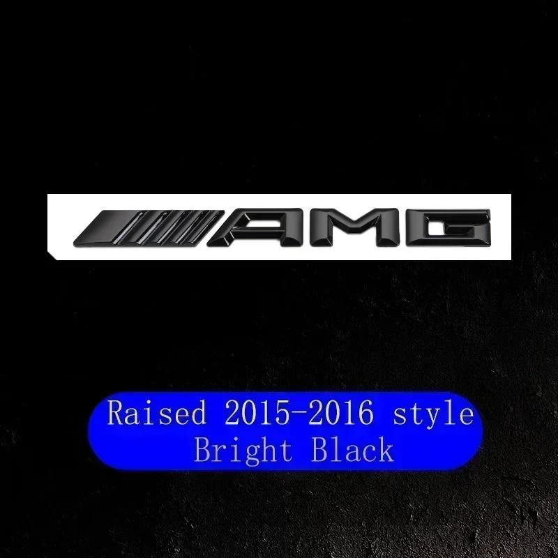 AMG Logo Auto Heck Kofferraum Auto Emblem Aufkleber Zubehör Für Mercedes Benz Brabus Smart Maybach W204 GLC CLA W205 W203 W206 W108