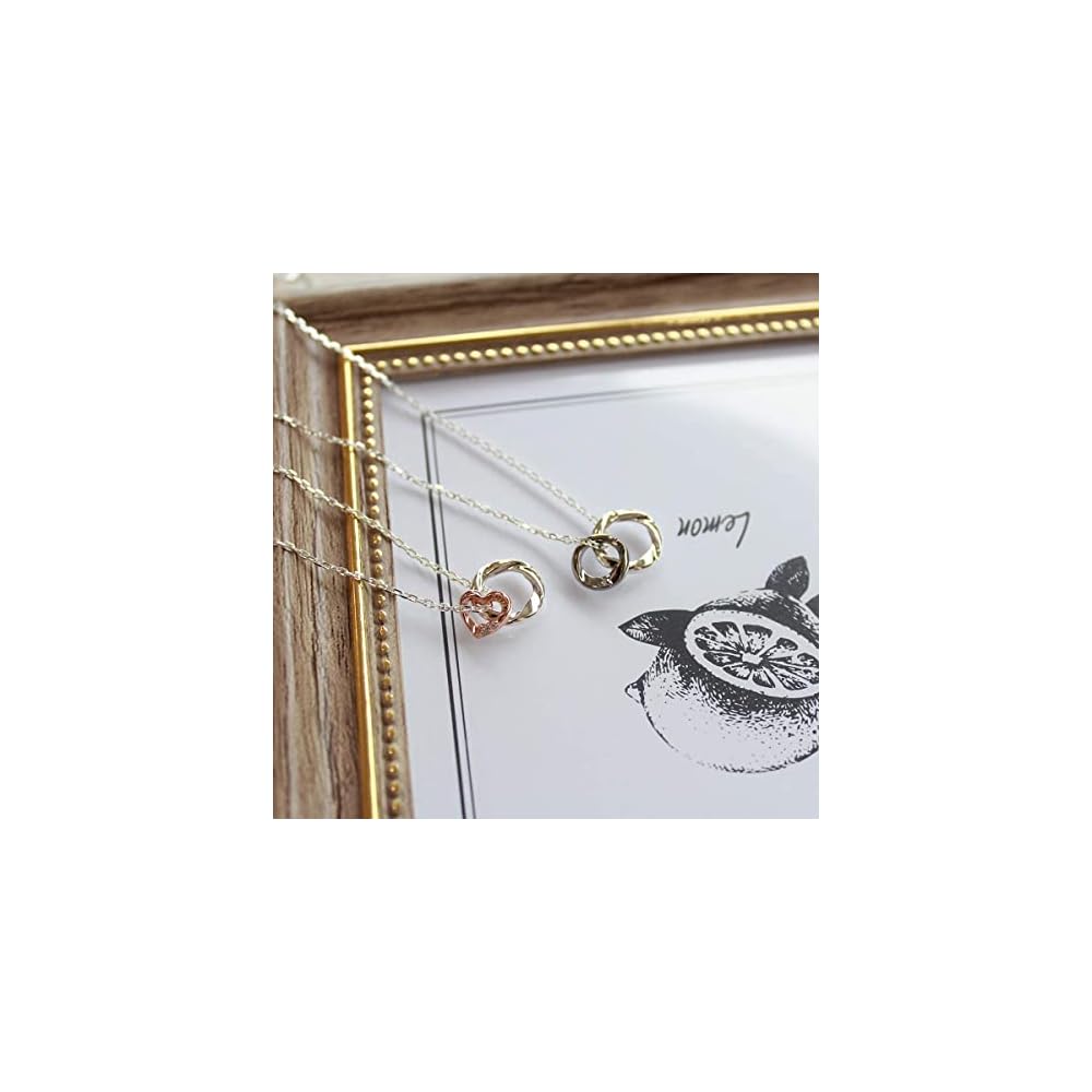 The Kiss Silver Couple Necklace Gift Box Included Christmas Anniversary Birthday SPD772DM-773DM