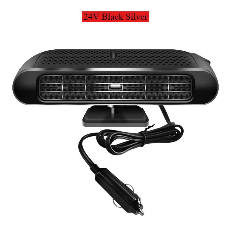 New Electric Car Heater Air Cooler Fan 12V Portable Demister Defroster Heating Fan 200W Dryer Windshield Defogging Accessroi