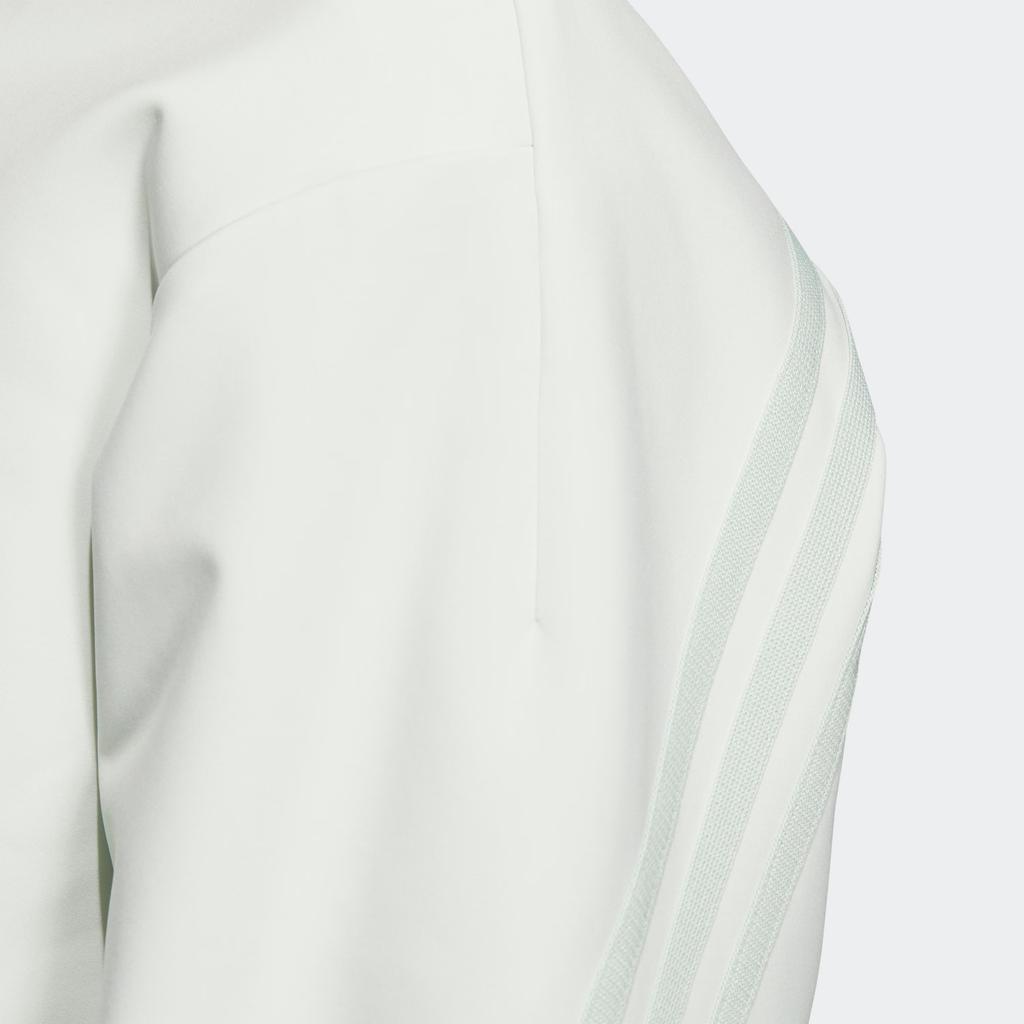 Adidas X Samuel Gui Yang Collaboration Samuel Gui Yang Jacket with Pure Button Closure and Short Design Women Outerwear Linen-Green JF6665