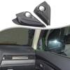 Carbon Fiber Front Window Speaker Cover Trim For Mitsubishi Outlander 2013-
