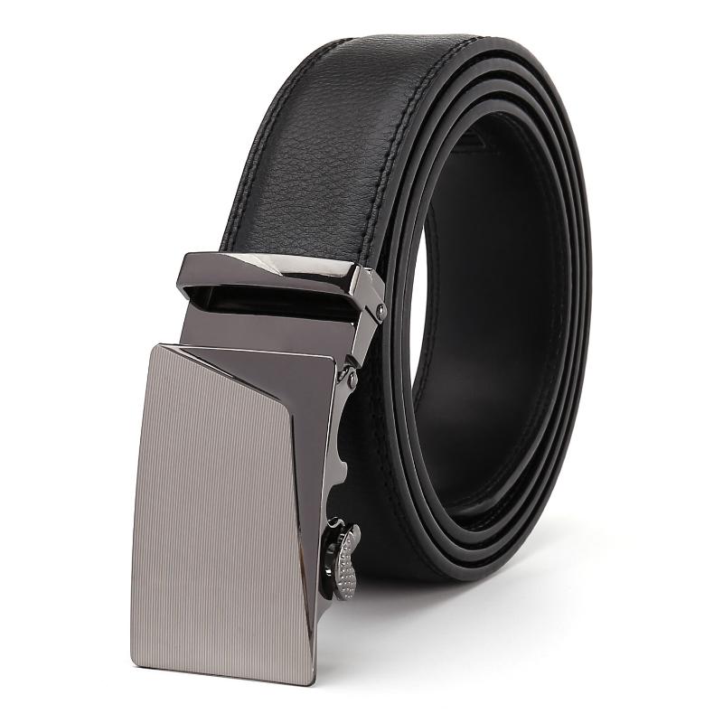 PULO Automatický opasek s přezkou Pánský opasek Ležérní Businessový Špičkový Pánský opasek