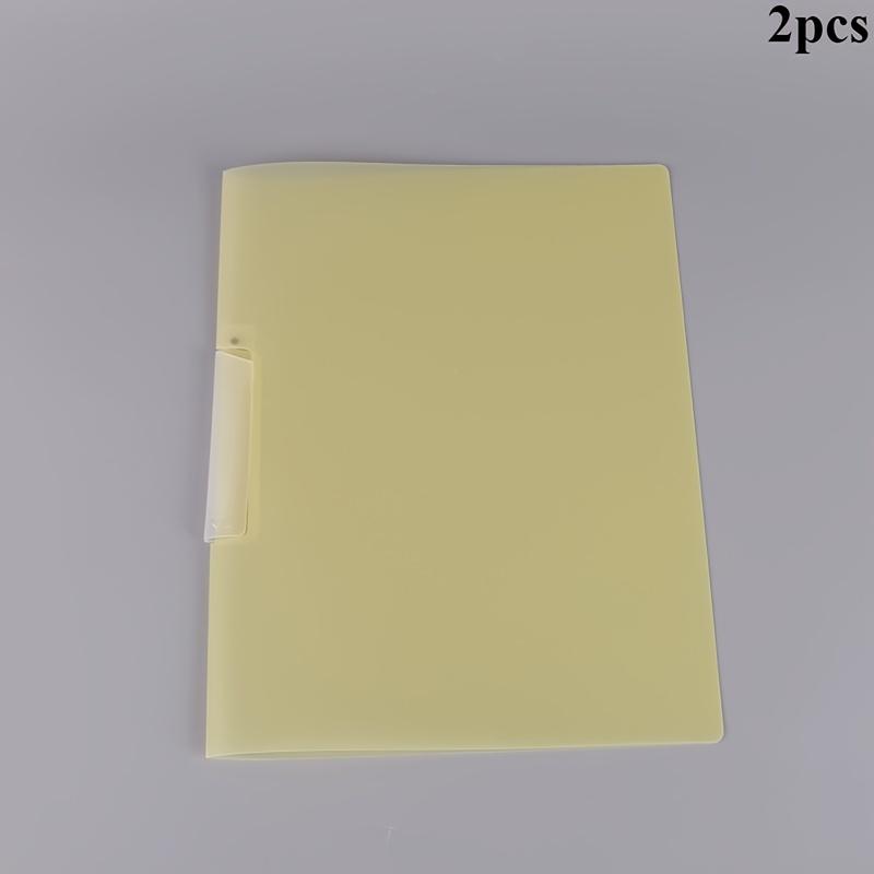 Durable Waterproof Colorful File Folder Convenient Rotating Side Open Buckle Design Foldable Cover Side Open Trolley File Folder