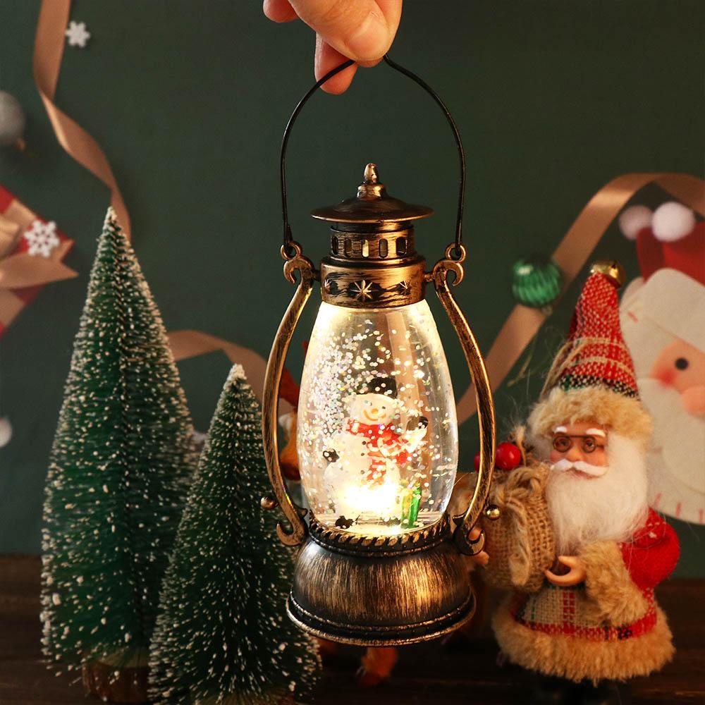 Illuminated Christmas Wind Lamp Christmas Tree Christmas Decorative Lantern Small Pendant