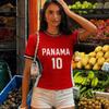 2026 bărbați COPII Panama Fani Fotbal Tricou Imprimeu Steag Bărbați Femei Uscare Rapidă Fotbal Antrenament Mânecă Scurtă tricou copii adult