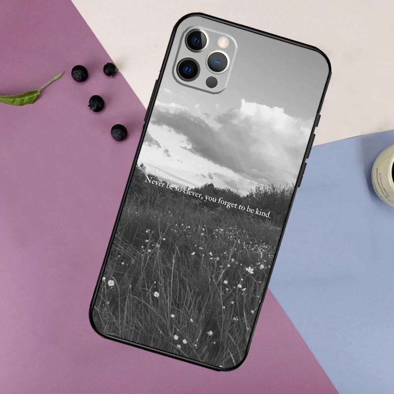 Folklore Case For iPhone 16 15 14 13 12 11 Pro Max Plus XR X XS Max Soft Bumper Cover