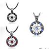 Pentagram Pentacle Satanic Satan Devil Occult Magic Demon Goth Rock Unisex Supernatural Necklace Pendant Vintage Protect Witch Talisman Health Jewelry