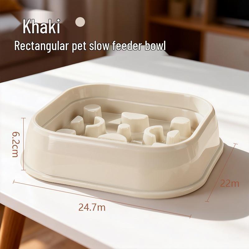 Anti-Choking Pet Slow Feeder Bowl