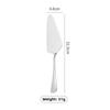 Stainless steel cake spatula set, pizza spatula, dessert knife two-piece set, baking tools, gold-plated