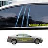 Car TPU/Glossy Mirror Pillar Post Cover For Cadillac Seville SLS 2007-2012/IQ Lyriq -2024 Door Trim Window Molding Sticker
