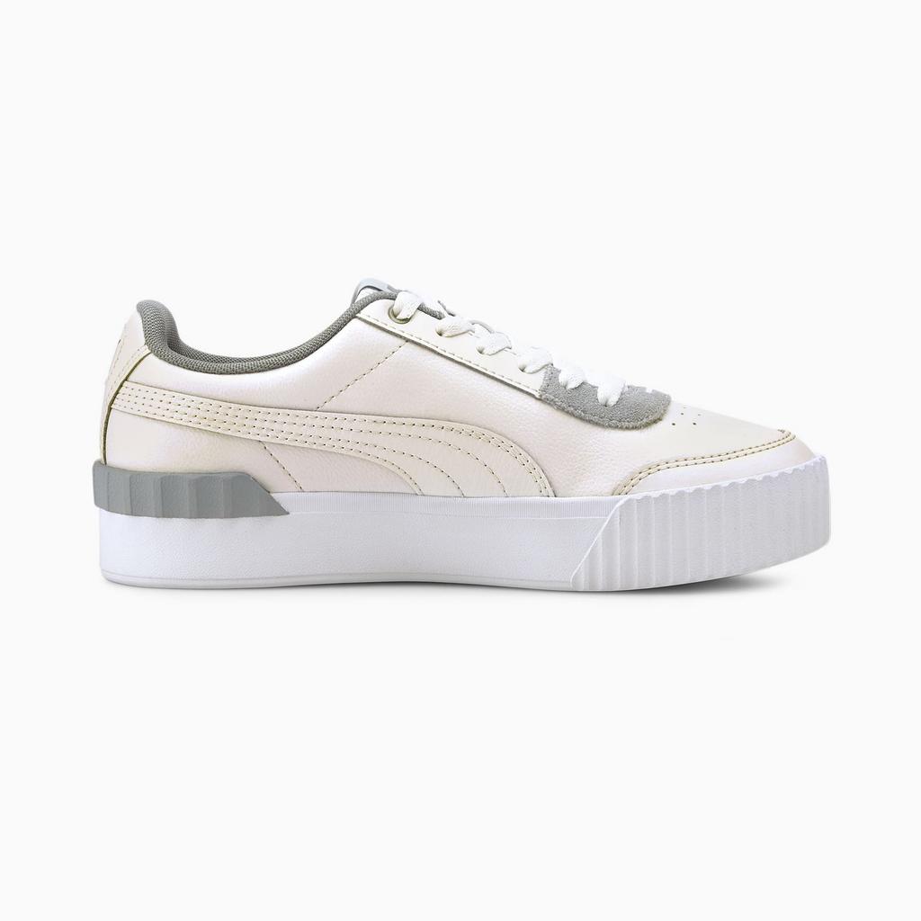 Puma CARINA LIFT women's sports shoes beige 37303103 r 37