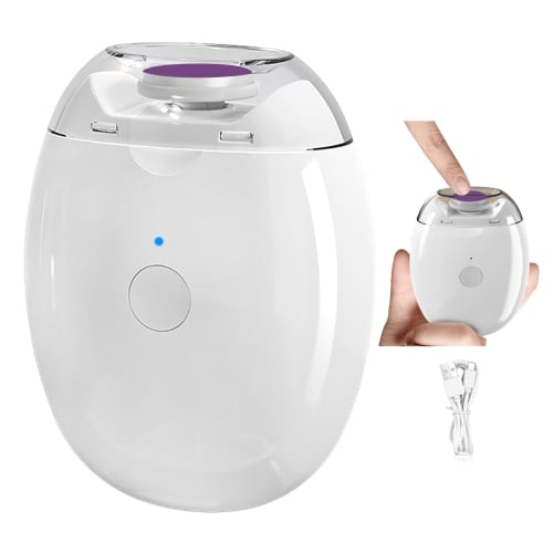 

Electric Nail Clippers, Nail File, Baby Nail Clippers, 3 Speeds, USB Charging, LED Lighting, Nail Care, Prevents Nail Scratches, Low Noise, Ultra-Ligh