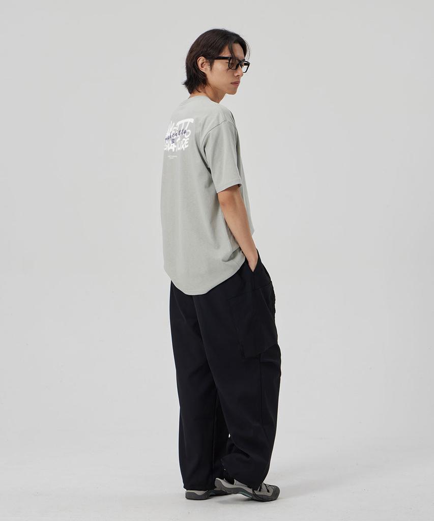MAKEITTO [Graffiti3 Logo]Crew Neck Tee_Mint