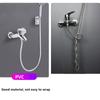 1.5M 2M PVC High Pressure PVC Smooth Shower Hose for Bath Handheld Shower Head Flexible Hose G1/2 Universal Interface