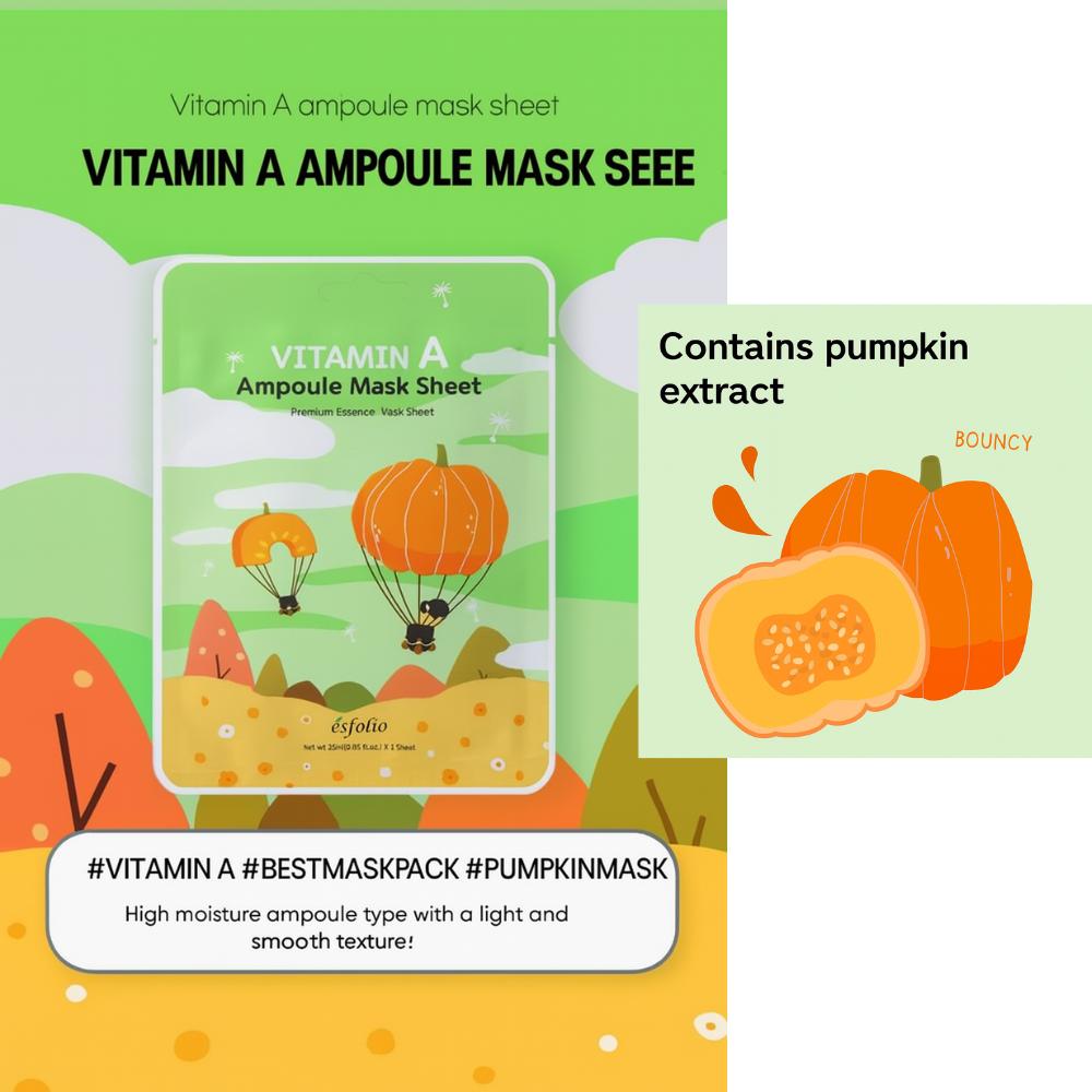 [esfolio] Vitamin Mask Pack 4 Types *10 sheet