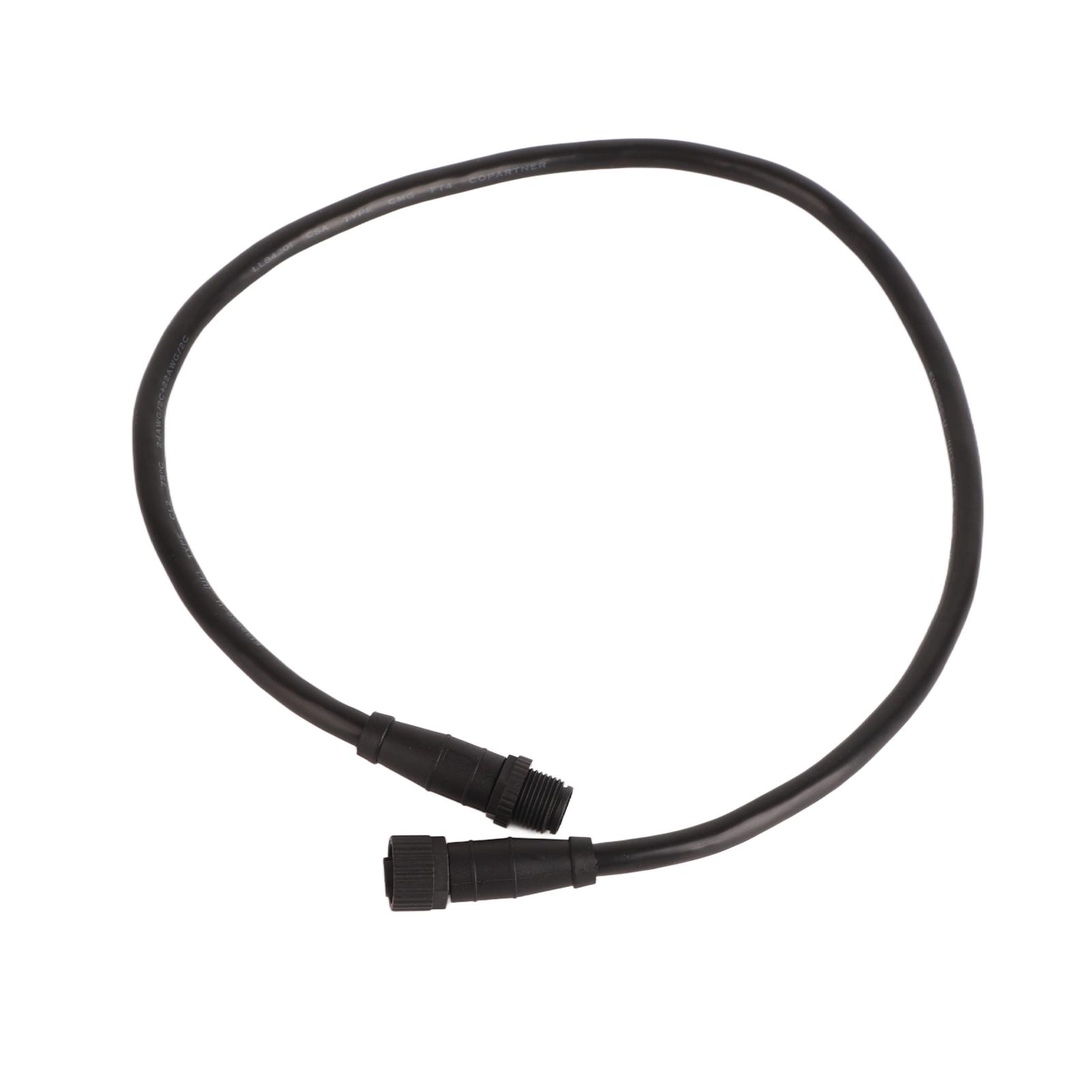 0.5m Marine Drop Cable For NMEA2000 5Pin IP67 Waterproof GPS Backbone Cable For Lowrance Networks чёрный