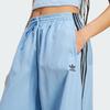 adidas Originals Logo Loose Fit Sports Pants Women Bottoms Gray Blue JV7492