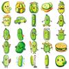50 Sour Cucumber Pickle Cartoon Stickers DIY Suitcase Notebook Water Cup Decoration Stickers