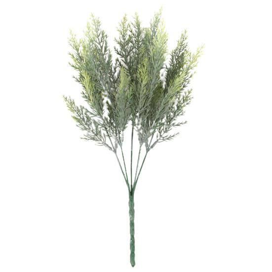 1 Branch??Artificial Plant?No Watering?Reusable?Plastic?Decorative Beautiful Faux Pine Needles?for Balcony?