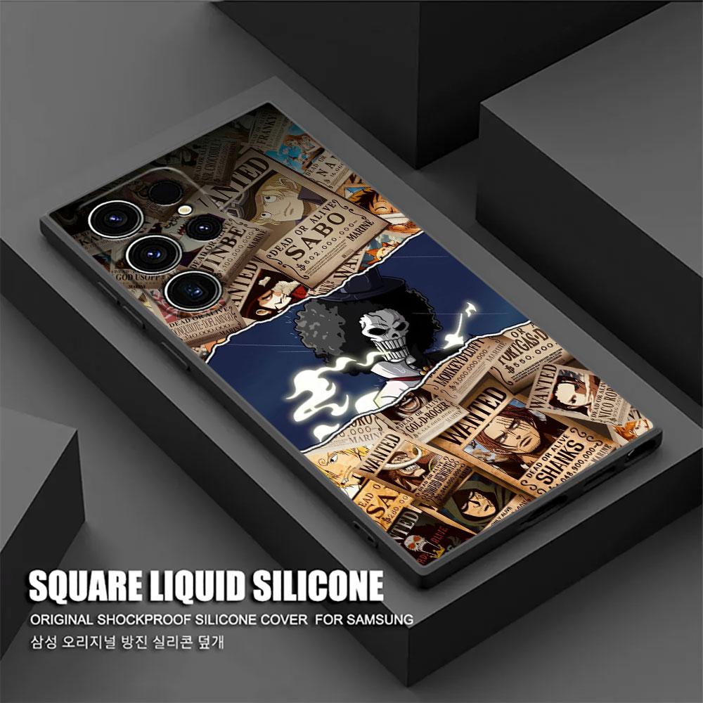 Ones Pieces Hot Comics Phone Case For Samsung Galaxy S25 S24 S23 S20 S21 FE S26 S22 Ultra 5G S26 Plus S25FE Soft Silicone Cover