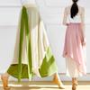 Double Layer Ribbon Chiffon Culottes - Women's Classical Dance Performance Wide-Leg Pants