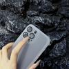 Luxury 2-in-1 Frosted Ice Mist case for iPhone 15 Pro Max 14 Plus 13 12 11 Pro All-inclusive Fall protection case with lens film