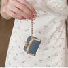 Mini Kiss Lock Coin Purse With Keychain Small Item Bag Leather Jewelry Bag  Jewelry Storage
