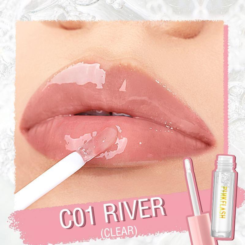 PINKFLASH - Lasting Glossy Lipgloss - 11 Colors
