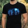 T-Shirt Herren Anime Ninja Motiv Baumwolle Größe XS bis 5XL