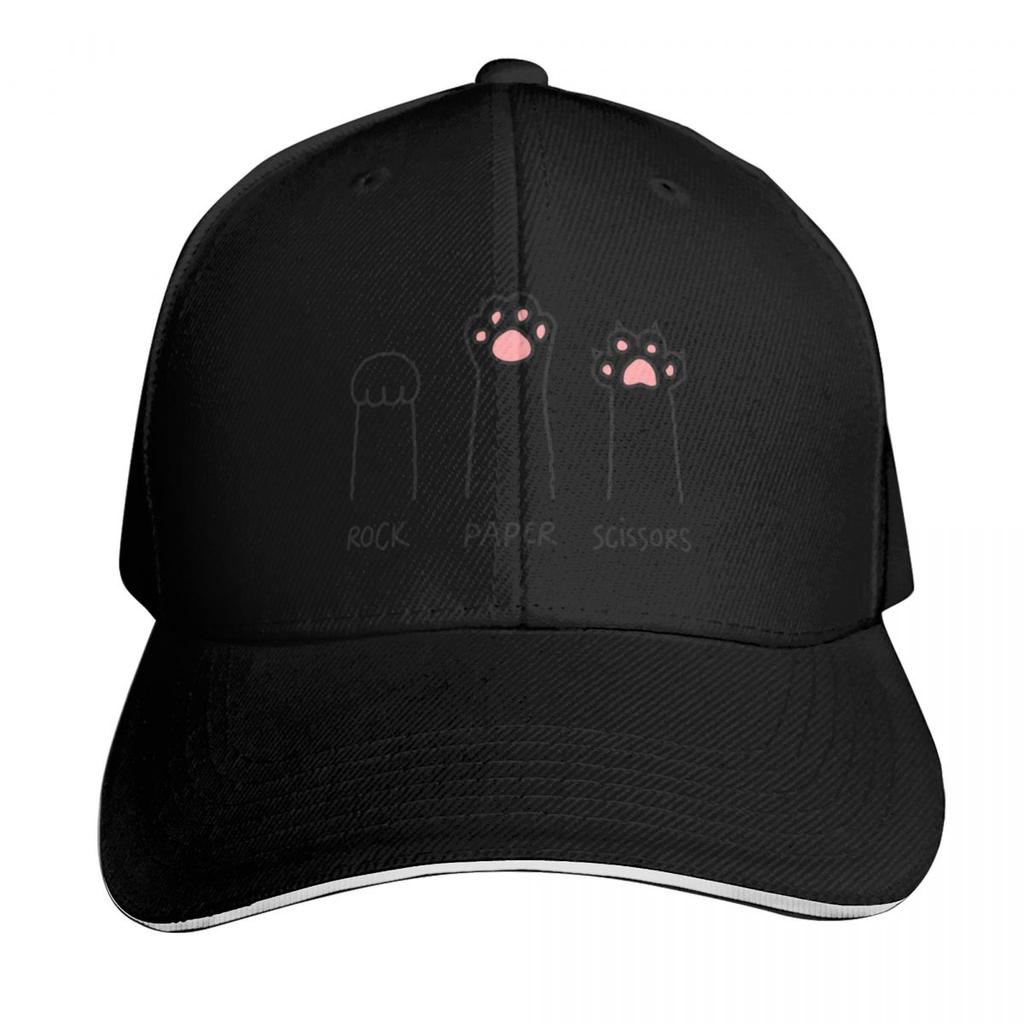 Rock Paper Scissors Baseball Cap Hat Beach golf hat genuine Unisex hat custom caps Caps For Unisex Womens