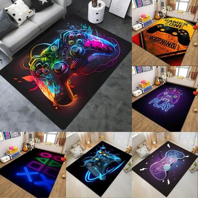 Multi-color Gamepad Carpet for Living Room Home Decoration Bedroom Gaming Room Floormat  Non-slip Birthday Gift Carpets Area Rug