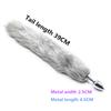 Silica Gel Anal Plug Fox Tail Anal Toys Erotic Anus Toy Butt Plug Sex Toys for Woman and Men Sexy Butt Plug Adult