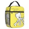 Cute West Highland White Terrier Dog Insulated Lunch Bag Leakproof Westie Puppy Cooler Thermal Lunch Box Office Picnic Travel