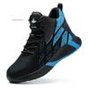 Fashion Steel Toe Work Safety Boots Men Indestructible Boots Punctu-proof Safety Shoes Men Work Sneakers Lightweight Security Work Shoes